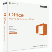 Microsoft Office Home and Business 2016 for Windows PCs- Product Key